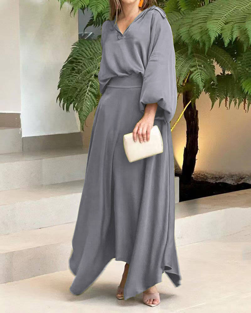 Elegant Comfortable Midi Dress - Breathable and Timeless Style