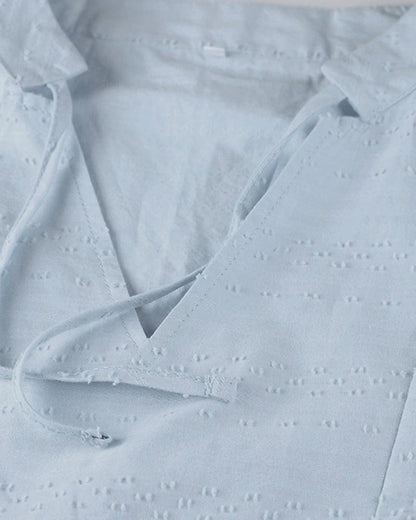 Elegant Long-Sleeve Shirt Dress for Women