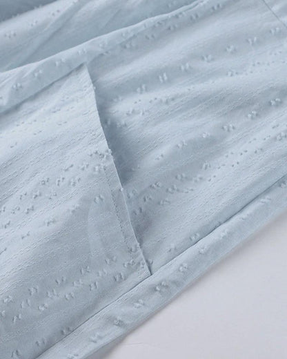 Elegant Long-Sleeve Shirt Dress for Women