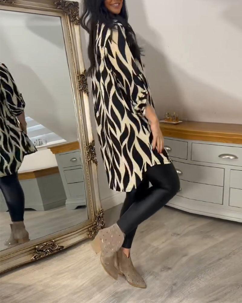 Casual Stylish Blouse for Women - Lightweight Long Sleeve Top