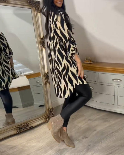 Casual Stylish Blouse for Women - Lightweight Long Sleeve Top