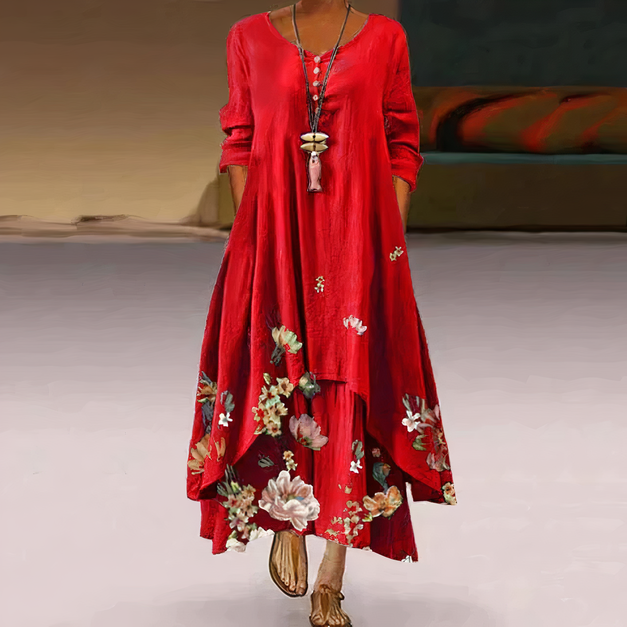 Elegant Dress – Sustainable, Breathable, All-Season Wardrobe Essential