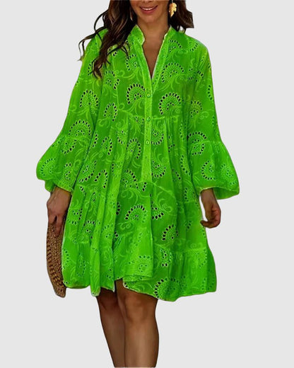 Cut-Out Ribbed Bodycon Dress