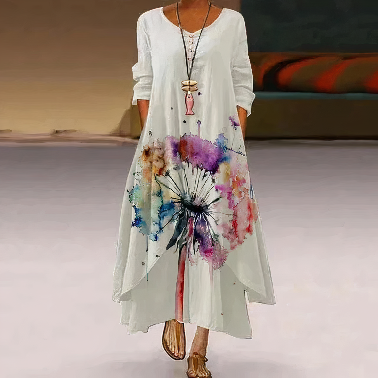 Elegant Dress – Sustainable, Breathable, All-Season Wardrobe Essential