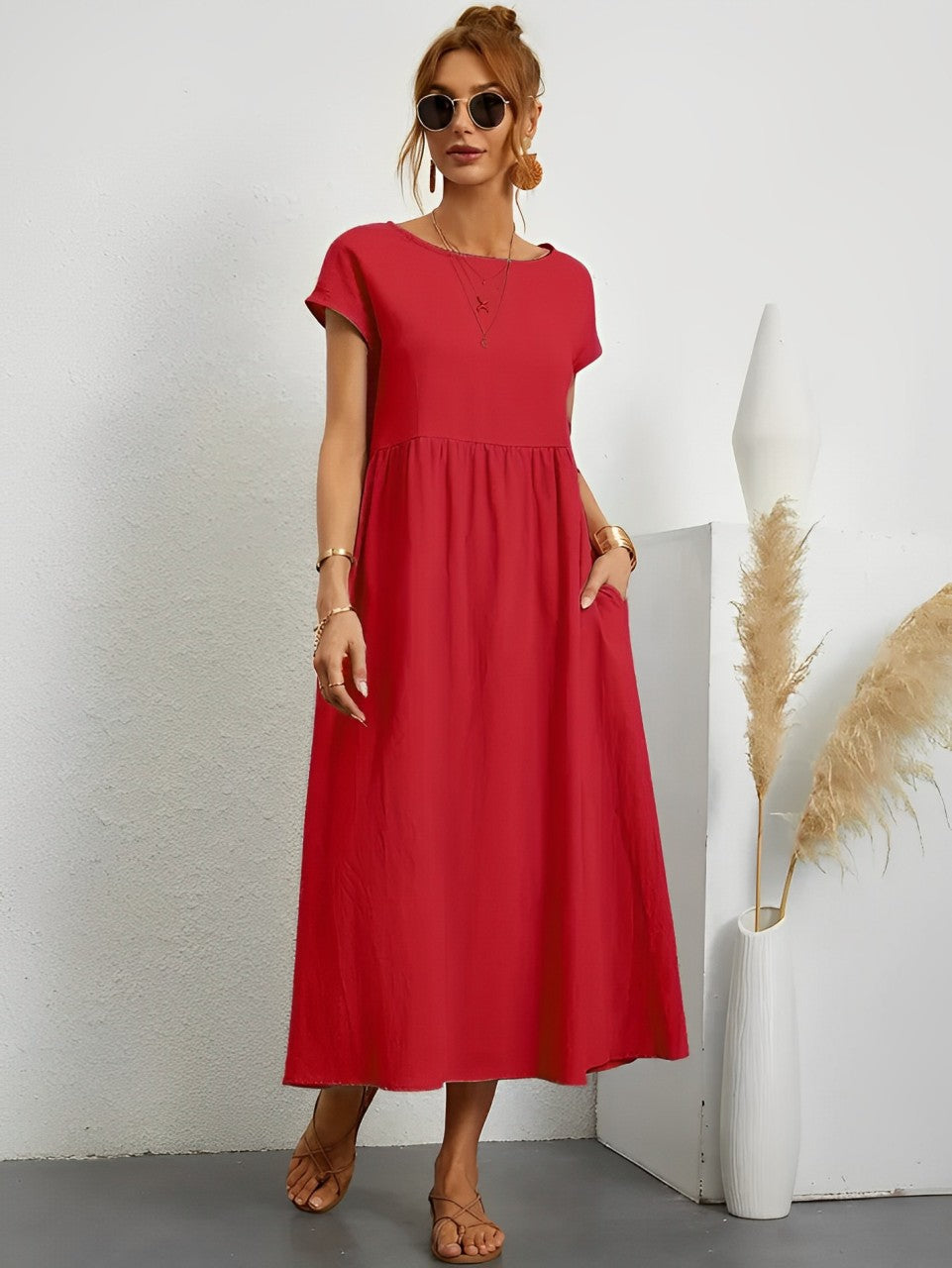Camille - Breathable Summer Dress with Comfortable Fit for Warm Weather