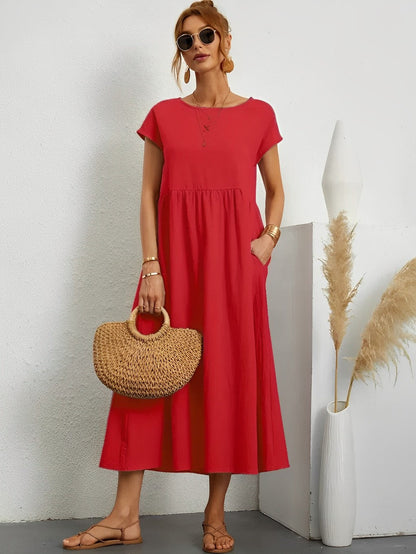 Camille - Breathable Summer Dress with Comfortable Fit for Warm Weather