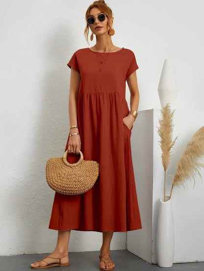 Camille - Breathable Summer Dress with Comfortable Fit for Warm Weather