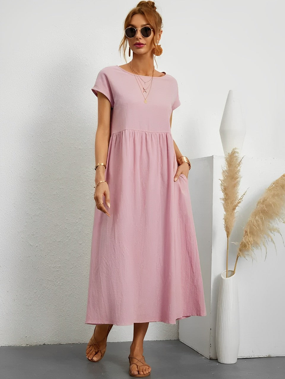 Camille - Breathable Summer Dress with Comfortable Fit for Warm Weather