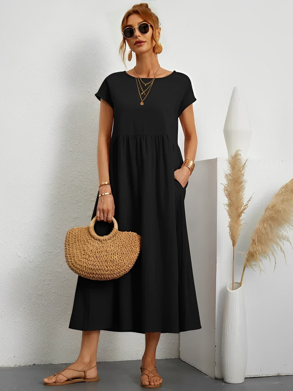 Camille - Breathable Summer Dress with Comfortable Fit for Warm Weather