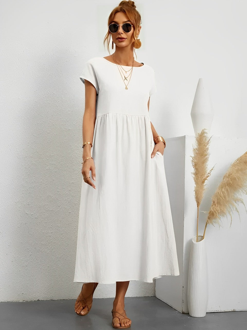 Camille - Breathable Summer Dress with Comfortable Fit for Warm Weather