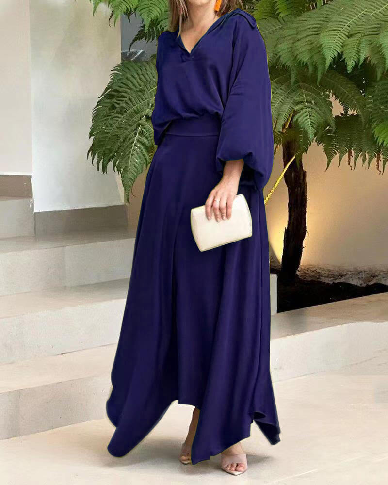 Elegant Comfortable Midi Dress - Breathable and Timeless Style