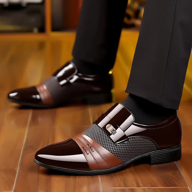 Elegant men's formal loafers