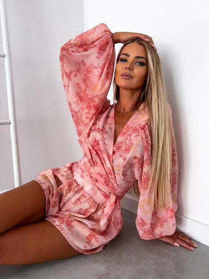 Boho Lace Playsuit - Summer Beach Romper for Women